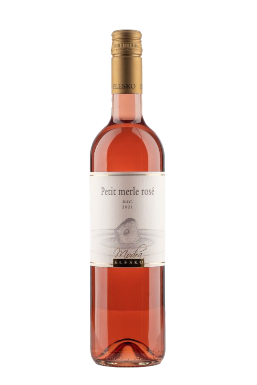 Merlot rosé D.S.C., ročník 2022, polosuché, 0,75 l